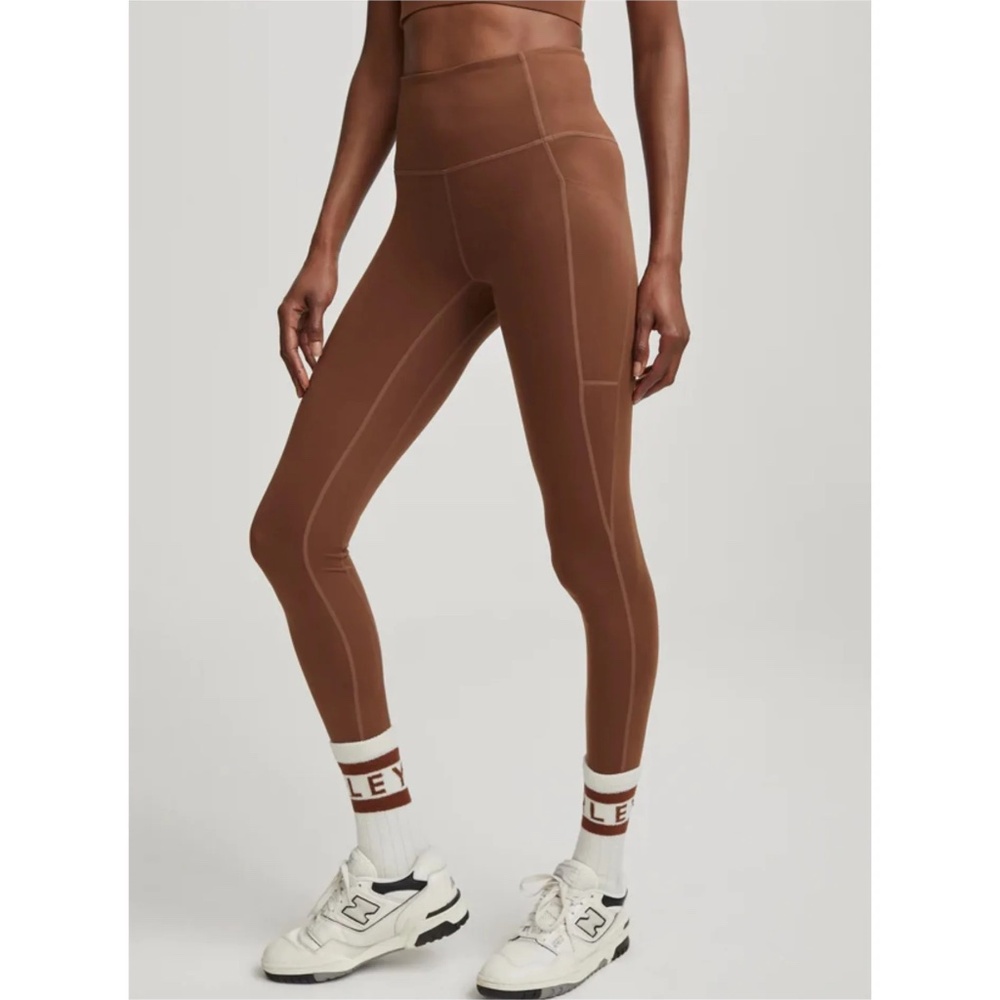 Varley Let's Move High Rise Legging 25, Rawhide, Medium